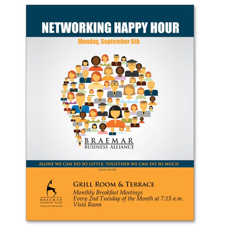Braemar Networking Flyer
